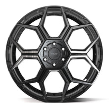 Load image into Gallery viewer, 4PS26-22100-6D55-0BBT - 4Play 4PS26 22X10 6X139.7 / 6X135 ET0mm Gloss Black with Brushed Face &amp; Tinted Clear - 4Play Wheels Canada