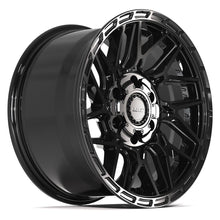 Charger l'image dans la galerie, 4PS28-17090-6D55-18BBT - 4Play 4PS28 17X9 6X139.7 / 6X135 ET18mm Gloss Black with Brushed Face &amp; Tinted Clear - 4Play Wheels Canada