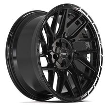 Charger l'image dans la galerie, 4PS28-20090-5D55-6BBT - 4Play 4PS28 20X9 5X127 / 5X139.7 ET-6mm Gloss Black with Brushed Face &amp; Tinted Clear - 4Play Wheels Canada