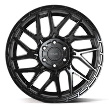 Load image into Gallery viewer, 4PS28-20090-6D55-18BBT - 4Play 4PS28 20X9 6X139.7 / 6X135 ET18mm Gloss Black with Brushed Face &amp; Tinted Clear - 4Play Wheels Canada