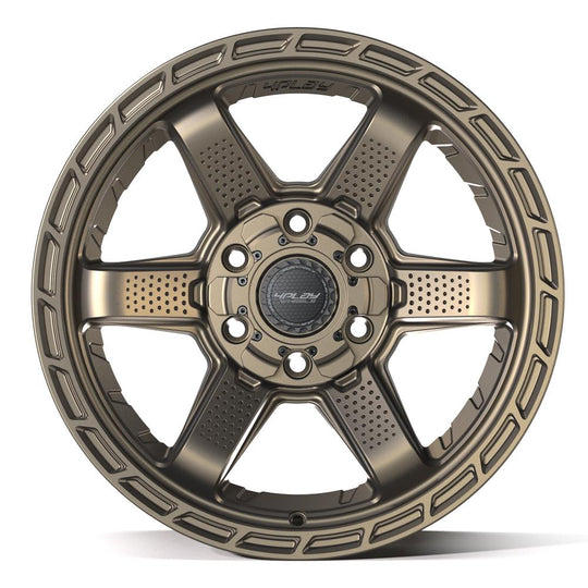 4PS63-18090-6D55-6BR - 4Play 4PS63 18X9 6X139.7 / 6X135 ET-6mm Bronze - 4Play Wheels Canada