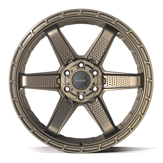 4PS63-22090-6D55-6BR - 4Play 4PS63 22X9 6X139.7 / 6X135 ET-6mm Bronze - 4Play Wheels Canada