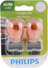 Load image into Gallery viewer, 3457NALLB2 Philips LongerLife Miniature 3457NALL - LongerLife - Twin Blister Pack Philips Bulbs