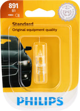 Load image into Gallery viewer, 891B1 Philips Standard Fog Light 891 - Standard - Single Blister Pack Philips Bulbs