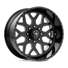 Load image into Gallery viewer, AFTPF30R78-5-21 - American Force AFW Flux 24X14 6X139.7 -73mm Gloss Black Mill-Mach - American Force Wheels Canada