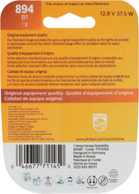 Load image into Gallery viewer, 894B1 Philips Standard Fog Light 894 - Standard - Single Blister Pack Philips Bulbs