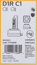 Load image into Gallery viewer, D1RC1 Philips Xenon HID lamp D1R - Standard - Single Commercial Pack Philips Bulbs