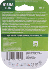 Load image into Gallery viewer, 916NALLB2 Philips LongerLife Miniature 916NALL - LongerLife - Twin Blister Pack Philips Bulbs