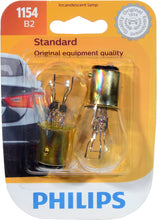 Load image into Gallery viewer, 1154B2 Philips Standard Miniature 1154 - Standard - Twin Blister Pack Philips Bulbs