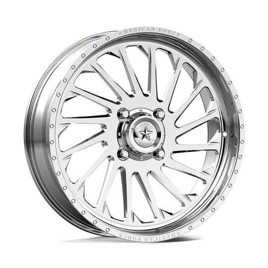 AFTYK12RE172-1-21 - American Force Powersports AFW Shredder 24X7 4X137 0mm Polished - American Force Powersports Wheels Canada