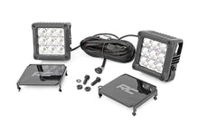 Load image into Gallery viewer, 70905DRL Chrome Series LED Light Pair - 4 Inch - Square - White DRL Rough Country Canada