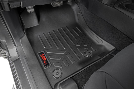 M-71313 Floor Mats - Front and Rear - Toyota 4Runner 2WD/4WD (2013-2023) Rough Country Canada