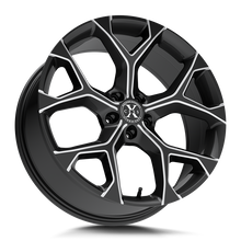 Load image into Gallery viewer, X05050835GBML - Xcess X05 5 Flake 20X8.5 5X108 35mm Gloss Black Milled - Xcess Wheels Canada