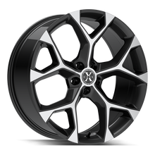 Load image into Gallery viewer, X0529052035GBM - Xcess X05 5 Flake 22X9 5X120 35mm Gloss Black Machined - Xcess Wheels Canada