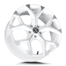 Load image into Gallery viewer, X0529051435WM - Xcess X05 5 Flake 22X9 5X114.3 35mm White Machined - Xcess Wheels Canada