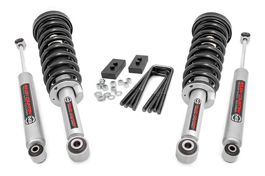 50004 2 Inch Lift Kit - N3 Struts/N3 - Ford F-150 4WD (2009-2013) Rough Country Canada