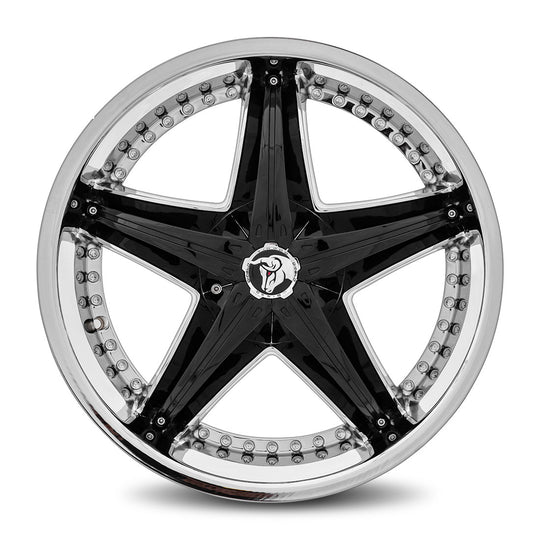 REF-208BLNK3573 - Diablo Reflection X 20X8.5 Blank 35mm Chrome - Diablo Wheels Canada
