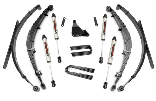 50170 4 Inch Lift Kit - Rear Springs - V2 - Ford Super Duty 4WD (99-04) Rough Country Canada