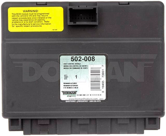 502-008 Body Control Module Dorman - OE Solutions Canada