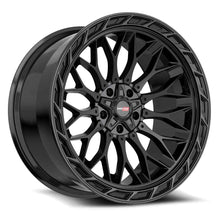 Load image into Gallery viewer, 503241143-24GB - Vortek VRP-503 24X11 5X139.7 / 5X127 -24mm Gloss Black - Vortek Wheels Canada