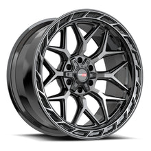 Charger l'image dans la galerie, 5042095718BDCDT - Vortek VRP-504 20X9 6X135 / 6X139.7 18mm Black Diamond Cut With Dark Tint - Vortek Wheels Canada