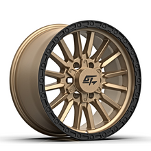 Charger l'image dans la galerie, GT101020951121 - GT Offroad Chamber 20X9 5X127 / 5X139.7 12mm Matte Bronze Centre / Black Lip - GT Offroad Wheels Canada