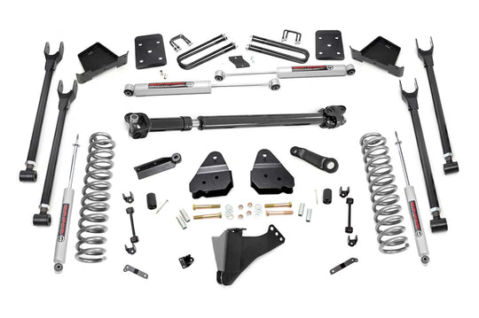 52621 6 Inch Lift Kit - 4-Link - No OVLD - D/S - Ford Super Duty (17-22) Rough Country Canada