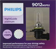 Load image into Gallery viewer, 9012NGPS2 Philips NightGuide platinum Headlight 9012 - NightGuide Platinum - Twin Special Pack Philips Bulbs