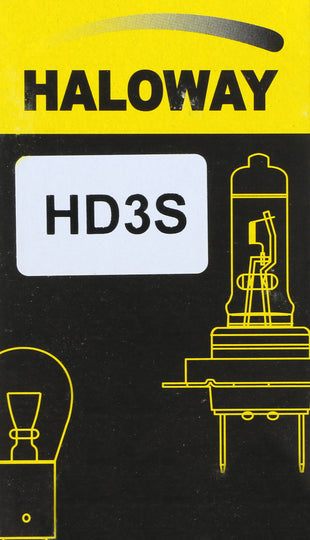 HD3S Haloway Xenon HID lamp D3S - Haloway Standard Xenon - Single Commercial Pack Philips Bulbs