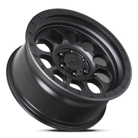 50CAL-2957MB - Lock Offroad 50CAL 20X9 5X127 ET 0mm Matte Black - Lock Offroad Wheels Canada