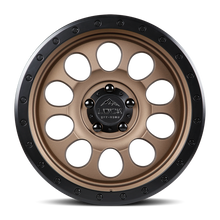 Load image into Gallery viewer, 50CAL-7969MRMBR - Lock Offroad 50CAL 17X9 6X139.7 ET 0mm Matte Desert Bronze With Black Ring - Lock Offroad Wheels Canada