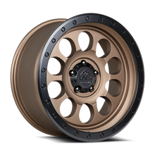 Load image into Gallery viewer, 50CAL-2957MRMBR - Lock Offroad 50CAL 20X9 5X127 ET 0mm Matte Desert Bronze With Black Ring - Lock Offroad Wheels Canada