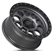 Load image into Gallery viewer, 50CAL-7957MGMBR - Lock Offroad 50CAL 17X9 5X127 ET 0mm Matte Grey With Black Ring - Lock Offroad Wheels Canada