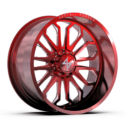 SF330166199RM - Sentali Forged SF3RM 30X16 6X135 ET -99MM Red Milled - Sentali Forged Wheels Canada