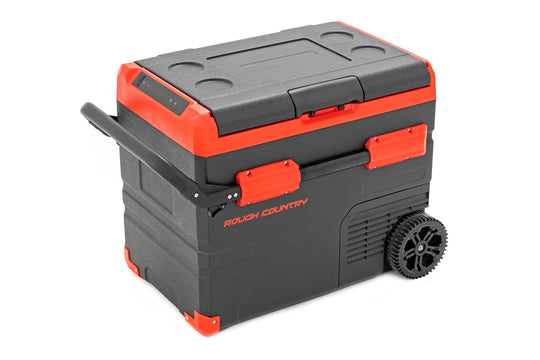 99027A 50L Portable Refrigerator/Freezer - Rechargeable - 12 Volt/AC 110 Rough Country Canada