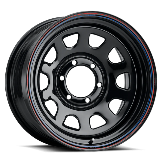 Allied 51 Black Daytona 15X8 6X139.7 6mm Black