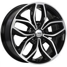 Load image into Gallery viewer, R14317001 - ART Replica 143 17X7 5X114.3 ET 45mm Gloss Black - Machined Face - ART Replica Wheels Canada