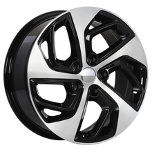 Load image into Gallery viewer, R14117001 - ART Replica 141 17X7 5X114.3 ET 50mm Gloss Black - Machined Face - ART Replica Wheels Canada