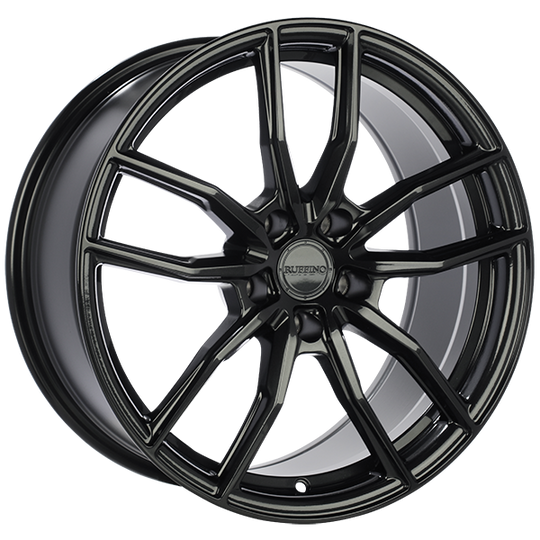 RUF4420008 - Ruffino Pure 20X10.5 5x114.3 40mm Black Magic - Ruffino Wheels Canada