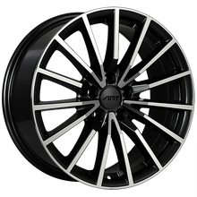 Load image into Gallery viewer, R12818002 - ART Replica 128 18X8 5X112 ET 35mm Gloss Black - Machined Face - ART Replica Wheels Canada