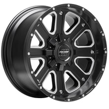 Charger l'image dans la galerie, PXA5172-7970 - Pro Comp PA72 Axis 17X9 8X170 ET -6mm Satin Black Milled - Pro Comp Wheels Canada