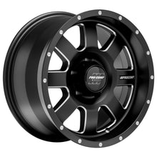 Charger l'image dans la galerie, PXA1175-797347 - Pro Comp PA075 Trilogy Race 17X9 5X127 ET -6mm Satin Black Milled - Pro Comp Wheels Canada