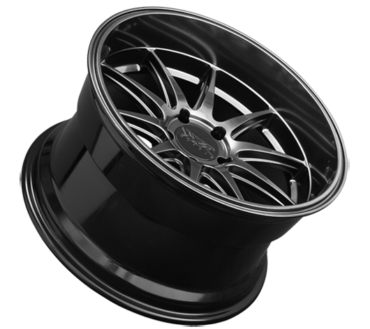 XXR 527D 20X9 5X114.3 35mm Chromium Black
