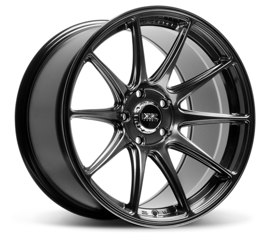 XXR 527R 18X10 5X120 35mm Chromium Black