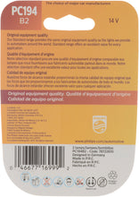 Load image into Gallery viewer, PC194B2 Philips Standard Miniature PC194 - Standard - Twin Blister Pack Philips Bulbs
