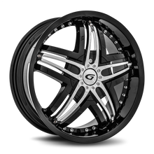 Load image into Gallery viewer, G1-209BLNK3573B - Diablo Blitz 20X9.5 Blank 35mm Gloss Black - Diablo Wheels Canada