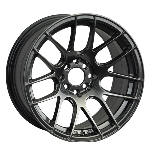 53078102N - XXR 530 17X8.25 5X100 / 5X114.3 35mm Chromium Black - XXR Wheels Canada