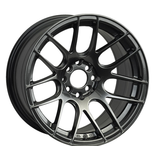 53079542N - XXR 530 17X9.75 5X100 25mm Chromium Black - XXR Wheels Canada