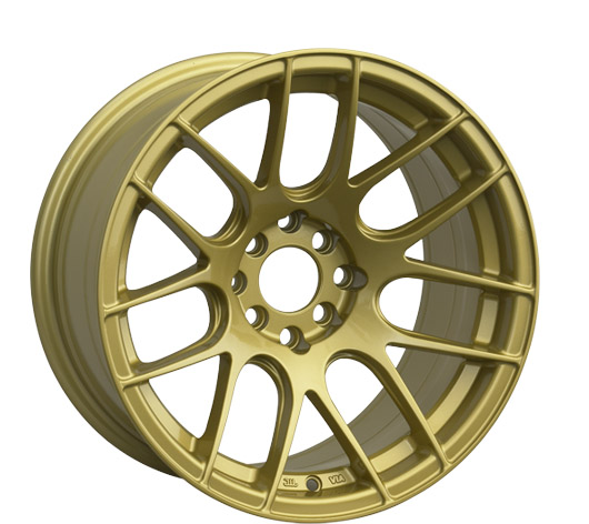 53088107 - XXR 530 18X8.75 5X114.3 / 5X100 33mm Gold - XXR Wheels Canada