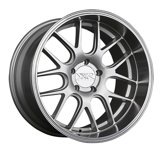 XXR 530D 19X9 5X114.3 20mm Silver / Machined Lip